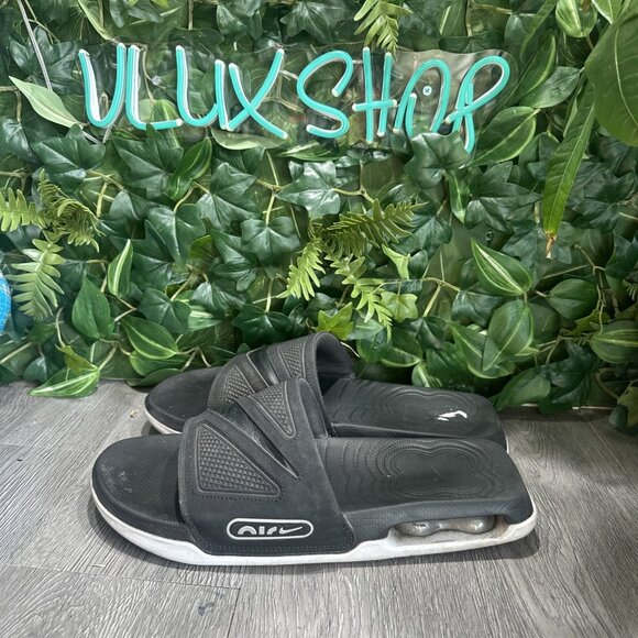 Nike Air Max Cirro DC1460 004 Slide Black Silver Sandals Slip On Mens Size 12 US main image 7